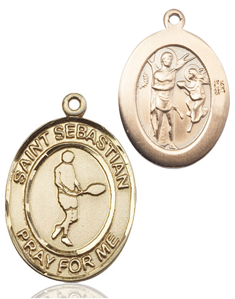St. Sebastian Tennis Medal