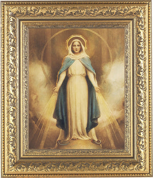 Miraculous Mary 8x10 Framed Print Under Glass