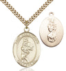 St. Christopher Softball Medal for Girls