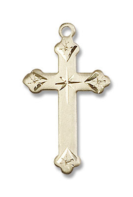 Starburst Center Cross Necklace