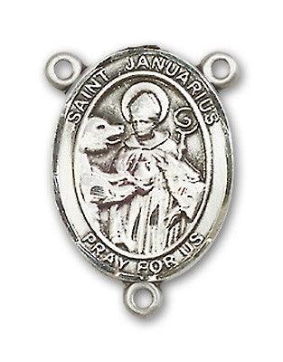 St. Januarius Rosary Centerpiece Sterling Silver or Pewter