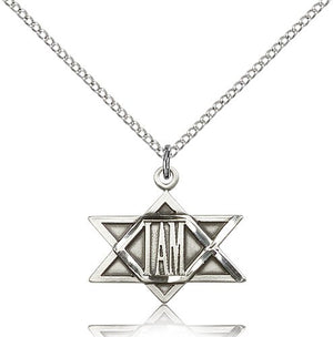 I Am Star of David Pendant