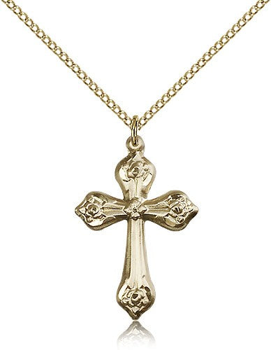 Dainty Tip Women's Cross Necklace