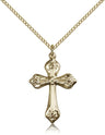 Dainty Tip Women's Cross Necklace