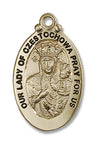 Men's Double-Sided Our Lady of Czestochowa Medal