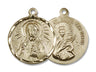Scapular and Our Lady of Mount Carmel Necklace for Men
