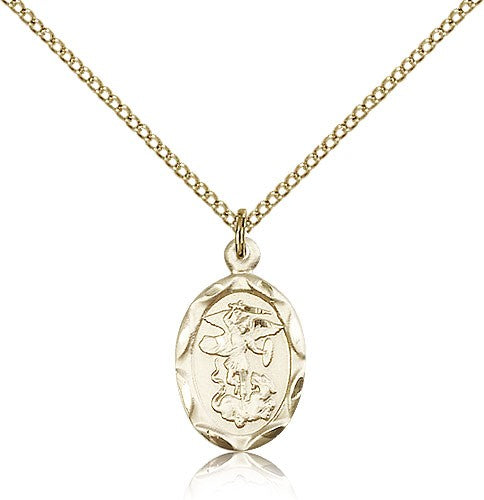 Oval St. Michael Medal