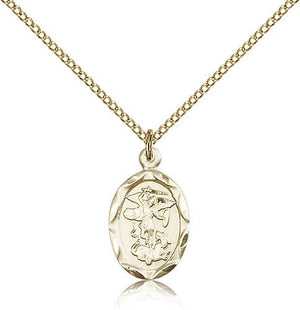Oval St. Michael Medal