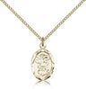 Oval St. Michael Medal