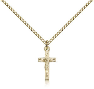 Petite Classic Crucifix Pendant