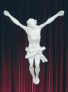Plastic White Corpus Statue - 22'H