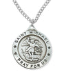 Round St. Michael Medal for Men