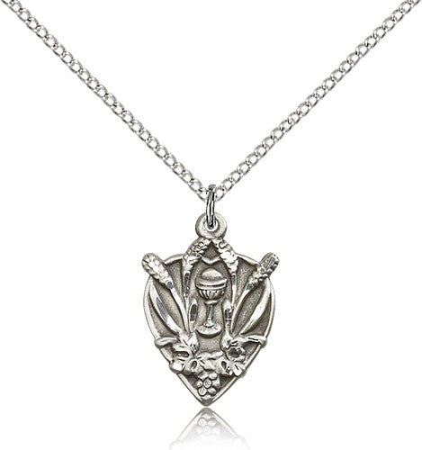 Heart Shaped First Communion Pendant