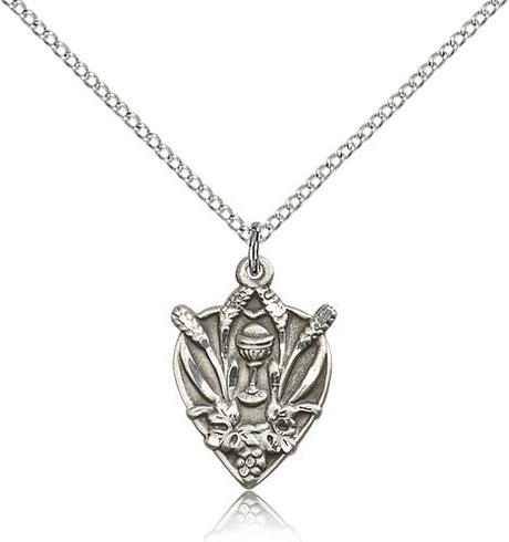 Heart Shaped First Communion Pendant
