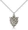 Heart Shaped First Communion Pendant