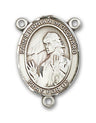 St. Finnian of Clonard Rosary Centerpiece Sterling Silver or Pewter