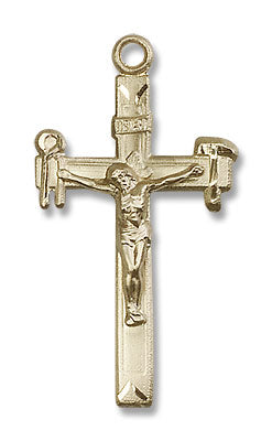 Hammer &amp; Wrench Crucifix Pendant