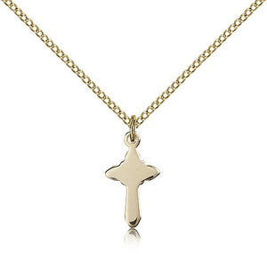 Small Rounded Cross Pendant