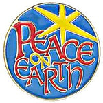 Peace on Earth Lapel Pin