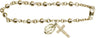 Miraculous Medal Crucifix Pendant Rosary Bracelet for Women