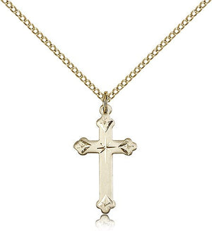 Starburst Center Cross Necklace