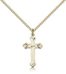 Starburst Center Cross Necklace