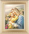 Madonna and Child in the Garden 8x10 Framed Print Under Glass