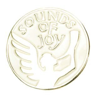 A Joyful Sound Angel Lapel Pin