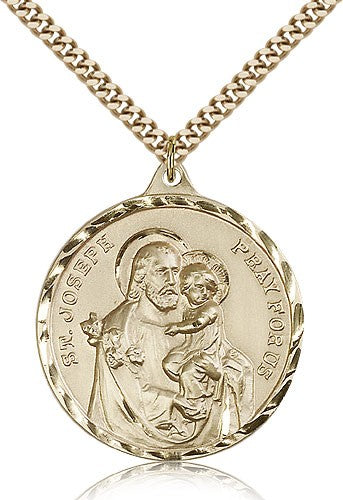 Large Saint Joseph Medal