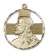 Large Christ Head Medal