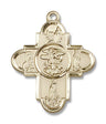 St. Michael and Our Lady 5-Way Pendant
