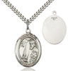Oval Saint Elmo Medal