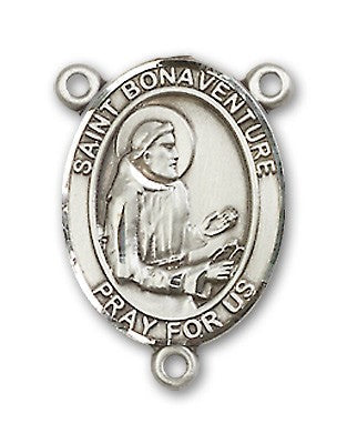 St. Bonaventure Rosary Centerpiece Sterling Silver or Pewter