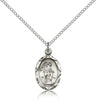 Guardian Angel Oval Pendant