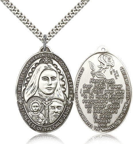Large St. Therese Pendant
