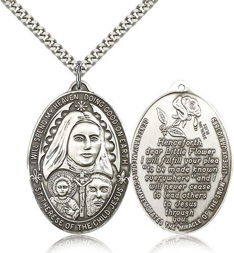 Large St. Therese Pendant