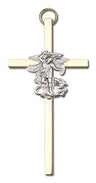 St. Michael Wall Cross 4'