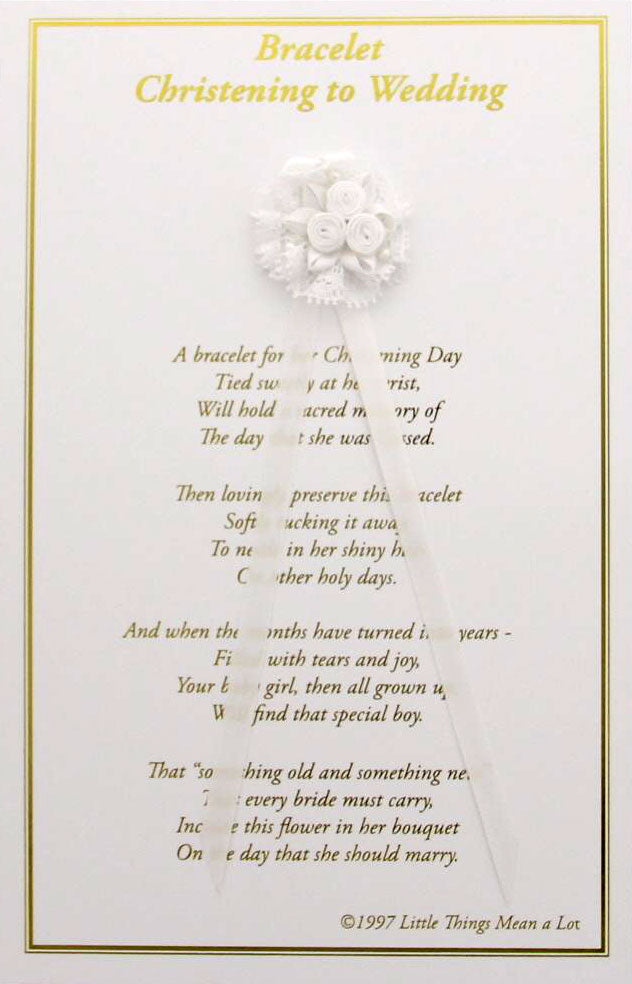 Christening Bracelet to Wedding Hair Pin for Girls