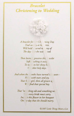 Christening Bracelet to Wedding Hair Pin for Girls