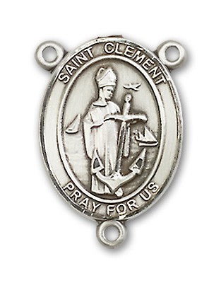 St. Clement Rosary Centerpiece Sterling Silver or Pewter