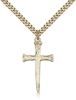 Nail Cross Pendant