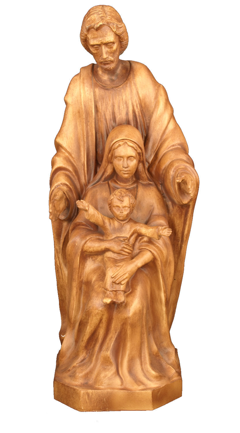 Plastic Holy Family Statue - 24 inch