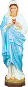 Plastic Immaculate Heart of Mary Statue - 24 inch