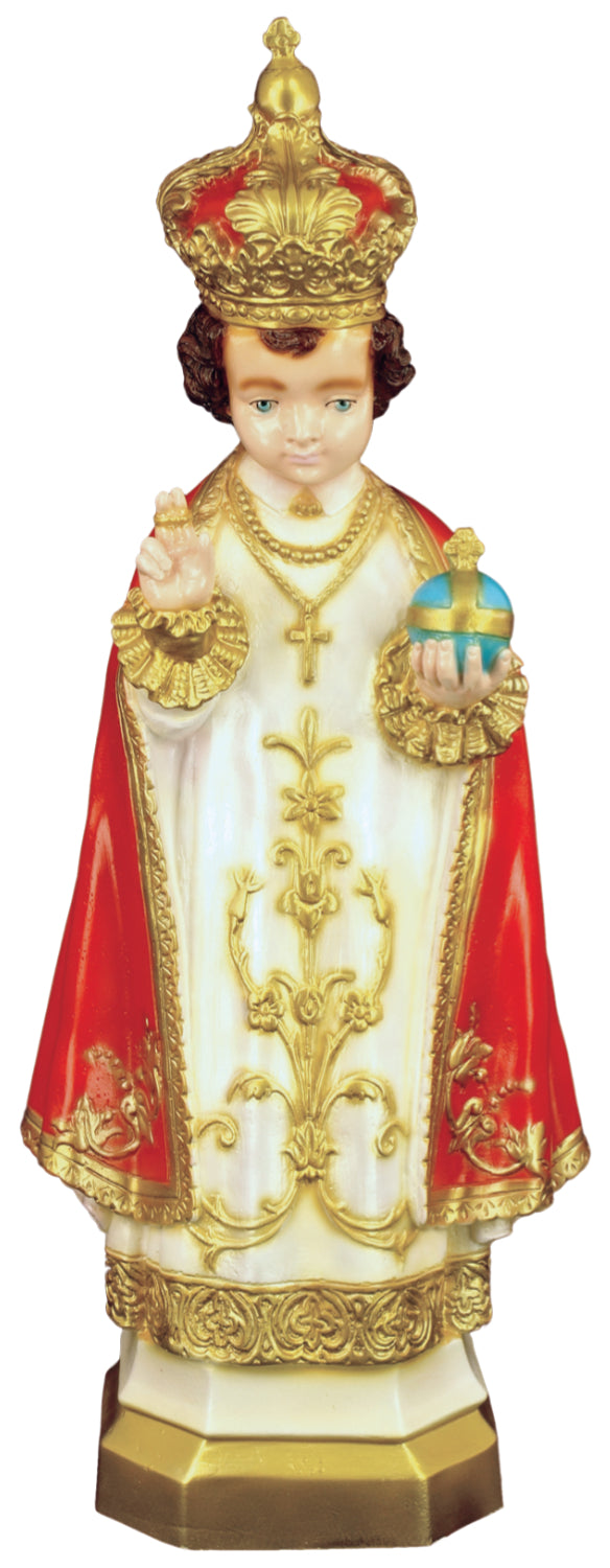 Plastic Infant of Prague Statue - 24 inch