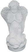 Plastic Kneeling Angel Statue - 16 inch