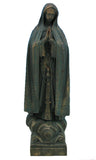 Plastic Our Lady of Fatima Statue - 24 inch