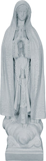 Plastic Our Lady of Fatima Statue - 24 inch