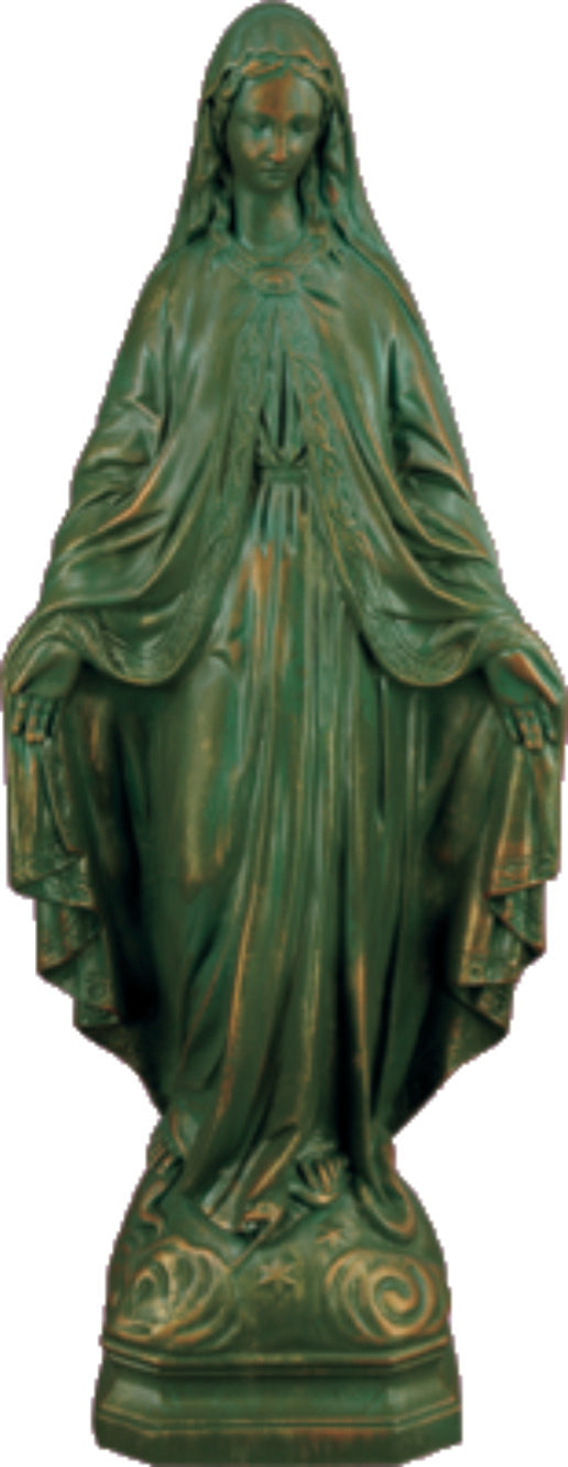 Plastic Our Lady of Grace Statue - 24 inch