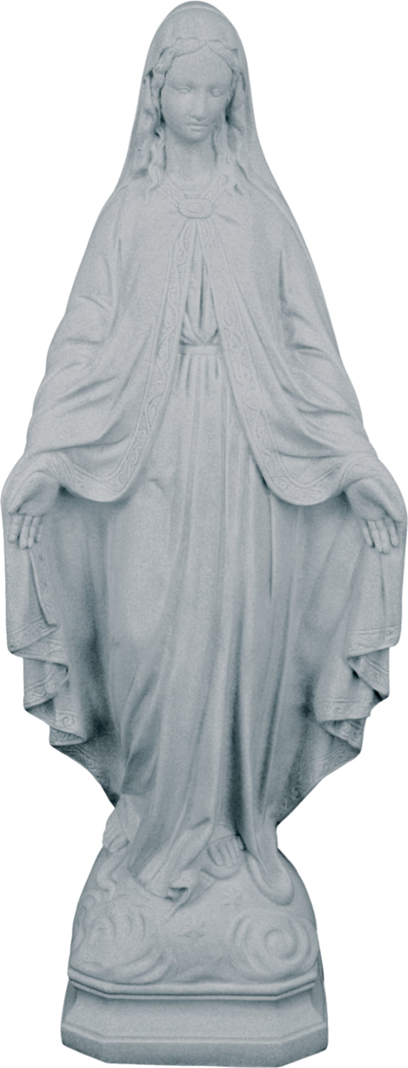 Plastic Our Lady of Grace Statue - 24 inch