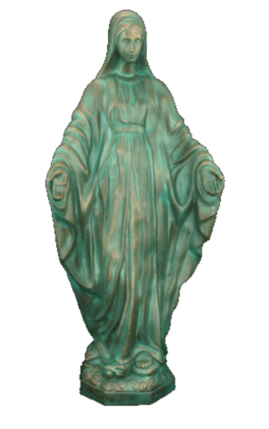 Plastic Our Lady of Grace Statue - 32 inch